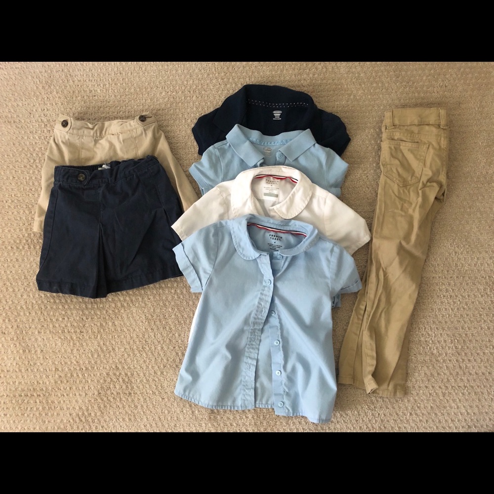 School Uniform Bundle, Size 4T